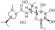 盐酸林可霉素分子结构 (CAS 859-18-7)
