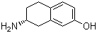 结构式 CAS# 85951-61-7, (R)-2-氨基-7-羟基四氢化萘