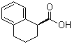 (S)-(-)-1,2,3,4-四氢-1-萘甲酸分子结构 (CAS 85977-52-2)