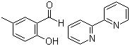5-甲基水杨醛 2,2'-联吡啶分子结构 (CAS 859926-11-7)