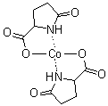 5-氧代-L-脯氨酸钴络合物分子结构 (CAS 85994-37-2)