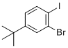 3-溴-4-碘-叔-丁基苯分子结构 (CAS 860435-39-8)