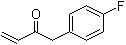 结构式 CAS# 860642-35-9, 1-(4-氟苯基)-3-丁烯-2-酮