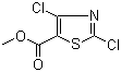 2,4-二氯噻唑-5-甲酸甲酯分子结构 (CAS 861708-66-9)