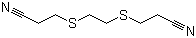 1,2-Bis(2-cyanoethylthio)ethane molecular structure (CAS 86180-54-3)