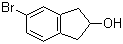 结构式 CAS# 862135-61-3, 5-溴-2-茚满醇