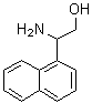 2-氨基-2-(1-萘基)乙醇分子结构 (CAS 86217-42-7)