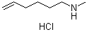 结构式 CAS# 862175-17-5, N-甲基-5-己烯-1-胺盐酸盐