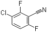 3-氯-2,6-二氟苯甲腈分子结构 (CAS 86225-73-2)