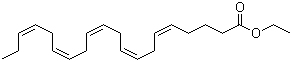 结构式 CAS# 86227-47-6, cis-5,8,11,14,17-二十碳五烯酸乙酯