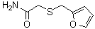 2-(糠基硫基)乙酰胺分子结构 (CAS 86251-28-7)