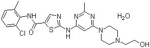 达沙替尼分子结构 (CAS 863127-77-9)