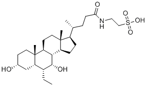 奥贝胆酸代谢物UPF-1443分子结构 (CAS 863239-61-6)