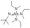 (T-4)-Tris(N-methylethanaminato)[2-methyl-2-propanaminato(2-)]niobium molecular structure (CAS 864150-47-0)