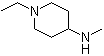结构式 CAS# 864247-56-3, 1-乙基-N-甲基-4-哌啶胺
