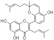 Sanggenone K molecular structure (CAS 86450-77-3)