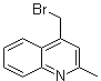 4-(Bromomethyl)-2-methylquinoline molecular structure (CAS 864779-06-6)