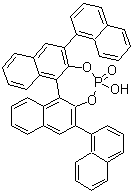 结构式 CAS# 864943-23-7, (11bR)-4-羟基-2,6-二-1-萘基-二萘并[2,1-d:1',2'-f][1,3,2]二氧杂磷杂卓  4-氧化物