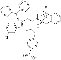 吉立拉地分子结构 (CAS 865200-20-0)