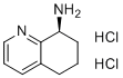 (8S)-5,6,7,8-tetrahydro-8-quinolinamine hydrochloride (1:2) molecular structure (CAS 865303-57-7)