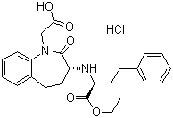 盐酸贝那普利分子结构 (CAS 86541-77-7)