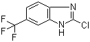 2-氯-6-(三氟甲基)-1H-苯并咪唑分子结构 (CAS 86604-86-6)