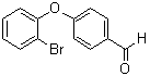 4-(2-溴苯氧基)苯甲醛分子结构 (CAS 86607-73-0)