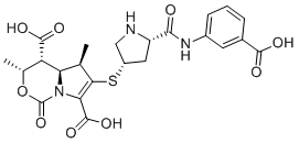 厄他培南恶嗪酮杂质分子结构 (CAS 866186-68-7)