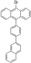 9-溴-10-[4-(2-萘基)苯基]蒽分子结构 (CAS 866611-29-2)