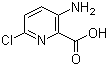 3-Amino-6-chloropyridine-2-carboxylic acid molecular structure (CAS 866807-27-4)