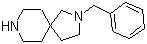 structure of CAS# 867009-61-8, 2-(Phenylmethyl)-2,8-diazaspiro[4.5]decane