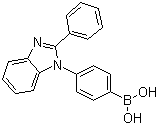 structure of CAS# 867044-33-5, [4-(2-Phenyl-1H-benzimidazol-1-yl)phenyl]boronic acid
