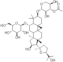 黄芪甲苷 VII分子结构 (CAS 86764-11-6)