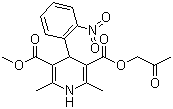 阿雷地平分子结构 (CAS 86780-90-7)