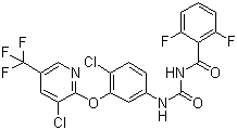 吡虫隆分子结构 (CAS 86811-58-7)