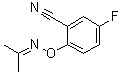 5-氟-2-[[(异丙亚基)氨基]氧基]苯甲腈分子结构 (CAS 868271-04-9)
