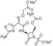 卡芦莫南二钠盐分子结构 (CAS 86832-68-0)