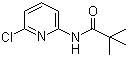 N-(6-氯吡啶-2-基)-2,2-二甲基丙酰胺分子结构 (CAS 86847-84-9)