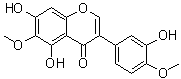 鸢尾黄酮乙素分子结构 (CAS 86849-77-6)