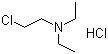 2-二乙氨基氯乙烷盐酸盐分子结构 (CAS 869-24-9)