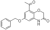8-Acetyl-6-benzyloxy-4H-benzo[1,4]oxazin-3-one molecular structure (CAS 869478-09-1)