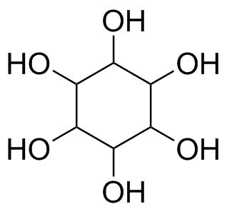 肌醇分子结构 (CAS 87-89-8)