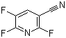 structure of CAS# 870065-73-9, 3-Cyano-2,5,6-trifluoropyridine;2,5,6-Trifluoropyridine-3-carbonitrile