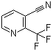 2-(三氟甲基)烟腈分子结构 (CAS 870066-15-2)