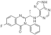 结构式 CAS# 870281-34-8, Acalisib