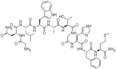 猪神经调节肽 B分子结构 (CAS 87096-84-2)