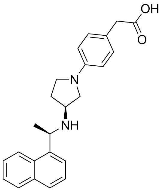 Evocalcet molecular structure (CAS 870964-67-3)