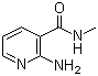 N-甲基-2-氨基烟酰胺分子结构 (CAS 870997-87-8)