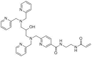 Phos-tag 丙烯酰胺 AAL-107分子结构 (CAS 871839-54-2)