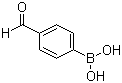 4-Formylphenylboronic acid molecular structure (CAS 87199-17-5)